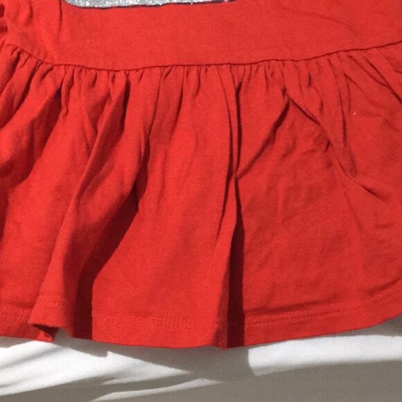 Children’s place 18-24m Red dress w/purse graphic - Picture 4 of 7